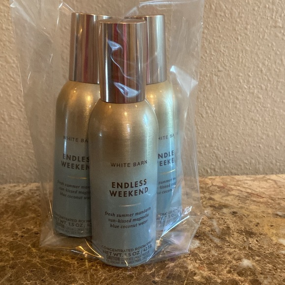 3) - “ENDLESS WEEKEND” Concentrated Room Sprays ea 1.5 oz / 42.5 g, B&BW/WB, NWT - Picture 6 of 6
